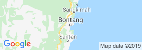 Bontang map